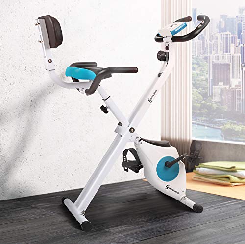Capital Sports Azura M3 Heimtainer, F Bike mit Magnet-Widerstand, Heimtrainer-Fahrrad Klappbar, Fitness Fahrrad… – Bild 3