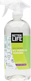 - All Purpose Cleaner - Multipurpose Home and Kitchen Cleaning Spray for Glass, Countertops, Appliances, Upholstery & More - Multi-surface Spray Cleaner - 32oz Clary Sage & Citrus
