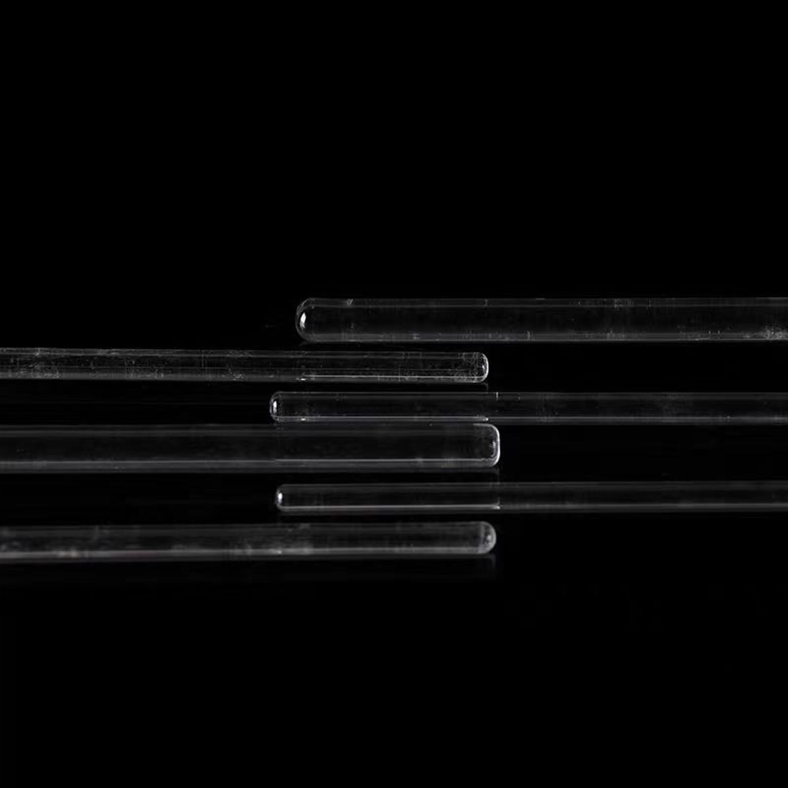 Asta di agitazione in vetro borosilicato | Dimensioni multiple for esperimenti di laboratorio: soluzioni di miscelazione e liquidi(10x400mm)