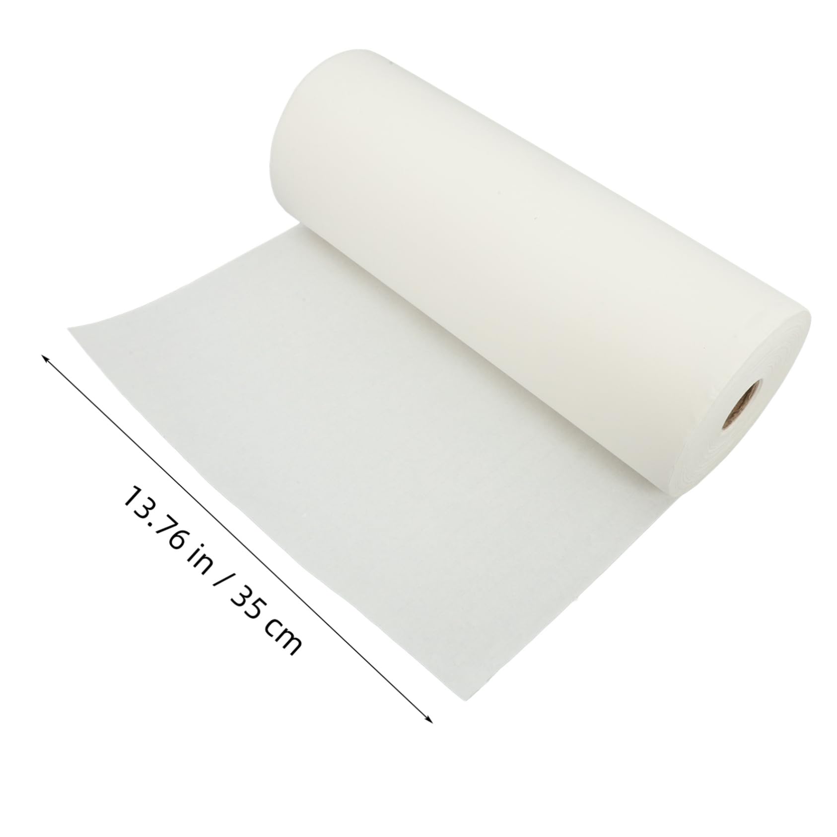 VILLCASE Papier de Riz Épais en Rouleau Blanc pour Calligraphie et Peinture