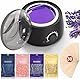Waxing Set männer und frauen: Wachs haarentfernung - Wachsmaschine zur haarentfernung set für Gesicht Bikini Ganzkörper, Wachswärmer gerät Wax Maschine mit 400g Waxing Perlen, at Home Waxing Kit