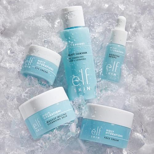 e.l.f. SKIN Hydrated Ever After Skincare Mini Kit, Reiniger, Make-Up Entferner, Feuchtigkeitscreme & Augencreme Für Hydratisierte Haut, Reisefreundlich, Vegan & Tierversuchsfrei