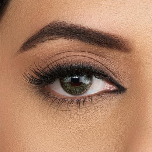 Image of Aquacolor Daily Disposable Colored Lenses with 0 Power - Envy Green - (10 Lens /Box)