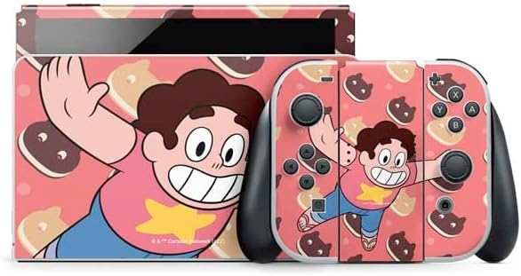 Skinit Decal Gaming Skin Compatible with Nintendo Switch OLED (2021) - Officially Licensed Cartoon Network Steven Universe Steven Universe Characters Design