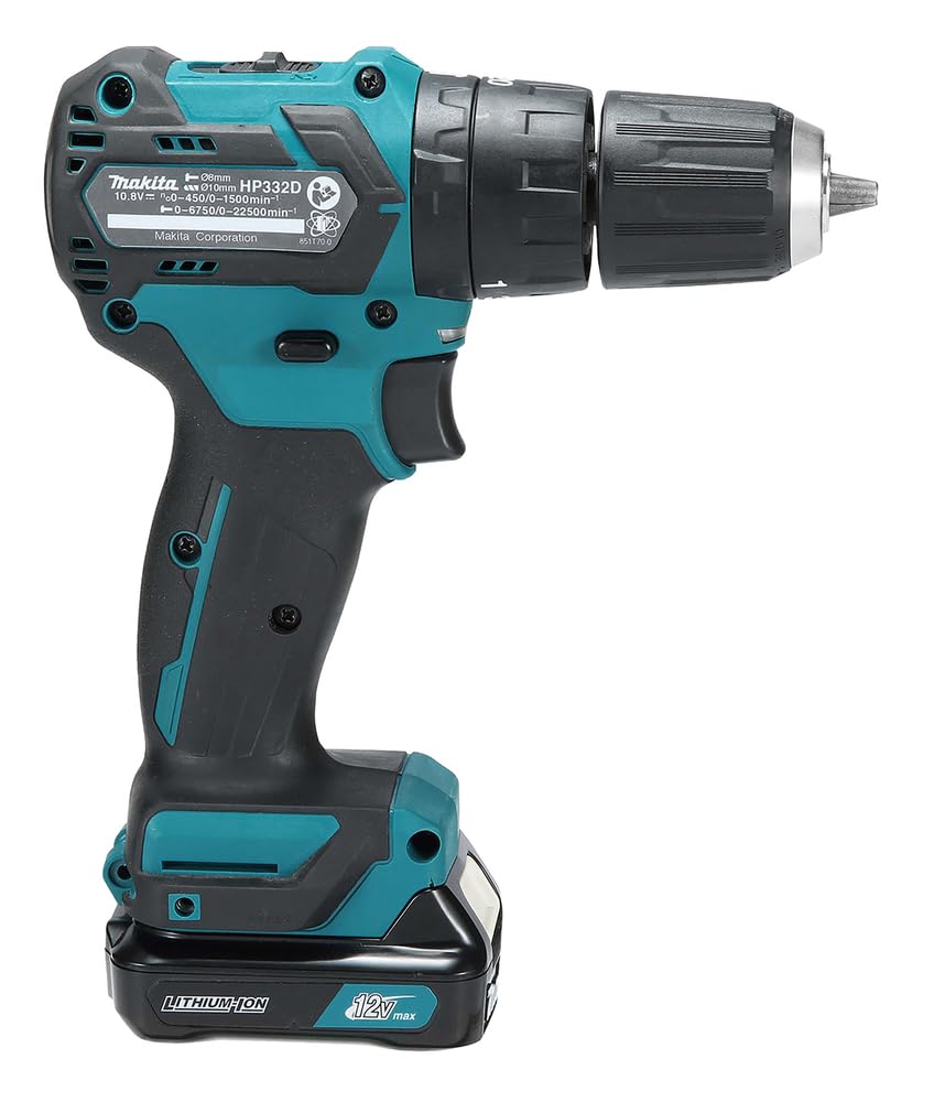 Makita HP332DSAE - Taladro percutor 10,8V litio 2,0 Ah BL