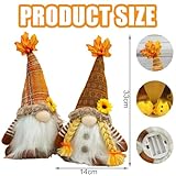 Zoom IMG-1 2 pezzi decorazione autunnale gnomo Zoom IMG-1 2 pezzi decorazione autunnale gnomo