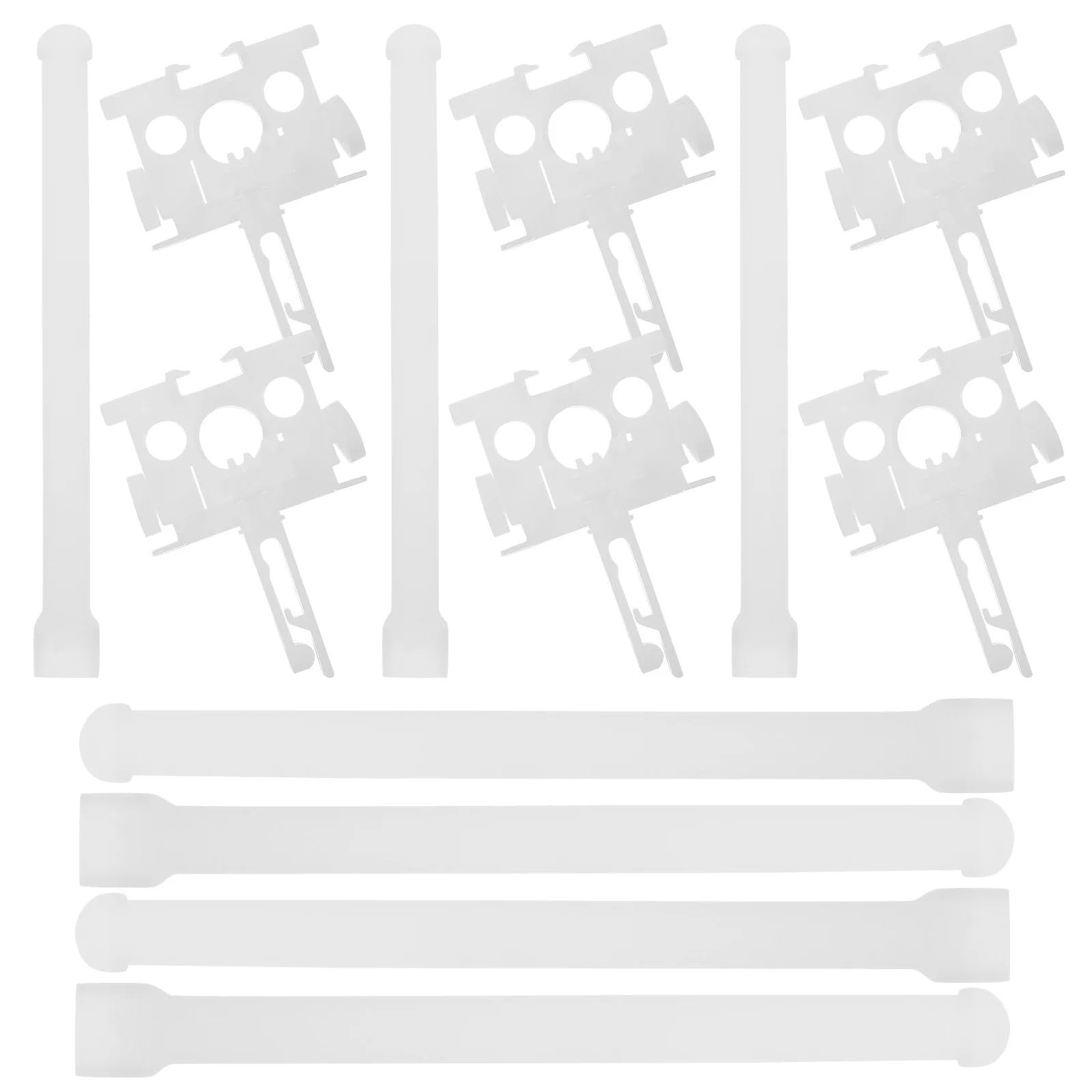 Vertical Blind Repair Kit 1 Set Vertical Blinds Carriers with Stems, Replacement Parts for Blind Repair