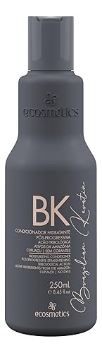 Miniatura 4 de Kit de tratamiento de queratina brasileña Ecosmetics BK  Cepillo progresivo  Sistema de alisado y alisado  Reductor de volumen. 33.8 fl oz16.9 fl