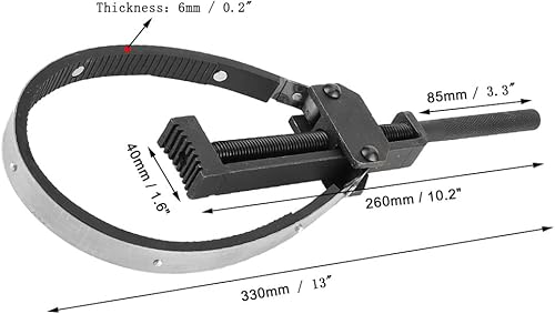 Miniatura 2 de Llave de soporte para volante de embrague de motocicleta, 12.992 in/13 pulgadas motocicleta bicicleta ATV llave de embrague polea de volante apriete