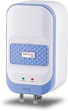 McCoy CALOR 3KW Instant Water Heater Geyser | Copper Heating Element | High Grade Stainless Steel Tank | Wall Mounting (5 Litre)