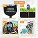 7-in-one Soil Test Kit, Soil Moisture Meter/PH Meter/Sunlight Intensity/Fertility Soil Tester, LCD Display Air & Soil Hygrometer Temperature for Garden, Farm, Lawn Care Moisture Meter for Hous Plants