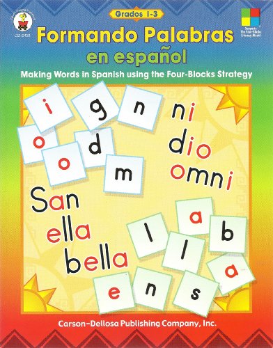Formando Palabras En Espanol: Making Words in S... [Spanish] 0887248160 Book Cover