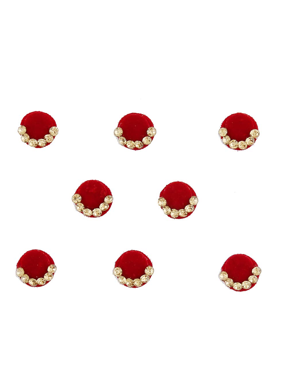 Buy Anuradha Art Jewellery Red Colour Bindi Packets For Ladies