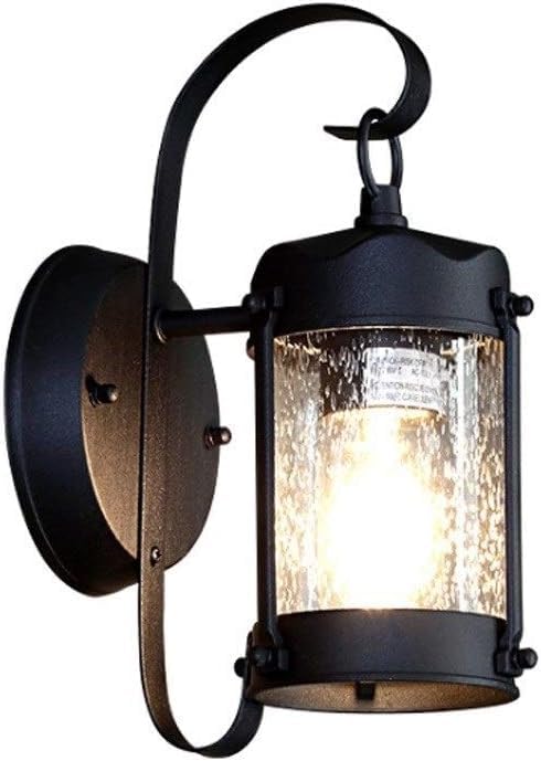 Applique murale rétro industrielle imperméable luminaire extérieur pour jardin