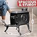 US Stove Company Cast Iron Wood Stove with Cool Touch Safety Handle, Heats up to 54,000 BTUs