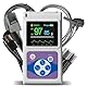 Pulox Pulsoximeter PO-650B Baby Fingerpulsoximeter mit externem Sensor - Messung von SpO2 und Puls bei Säuglingen, Kleinkindern und Kindern
