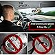 KAIAIWLUO Auto Brillenhalter Clip, 3 PCS 180 Grad Sonnenbrillenhalterung Sonnenblende Sonnenbrillenhalterung Auto Fahrzeugzubehör Schwarz, ABS + Metall