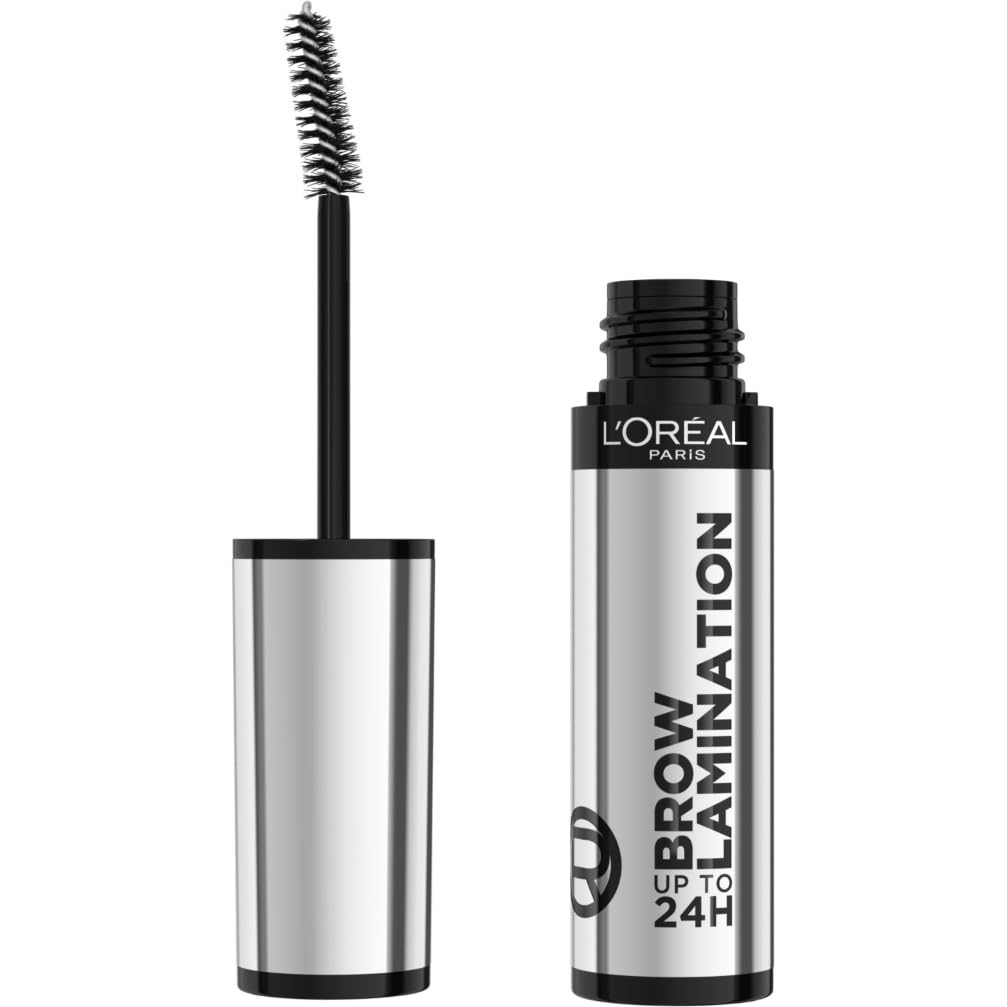 L'Oréal Paris, Gel Fissante Sopracciglia, Effetto Laminazione Professionale, Sopracciglia Sollevate e Più Piene Fino a 24h, Resistente al Sudore, Brow Lamination Infaillible, 30 g