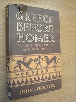Hardcover Greece before Homer, ancient chronology and mythology Book