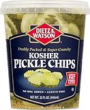 Dietz & Watson Pickles Kosher Chips, 32 oz