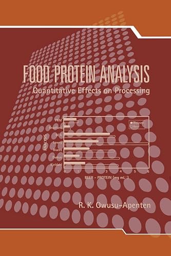 Food Protein Analysis: Quantitative Effects On Processing (Food Science and Technology) (English Edition)