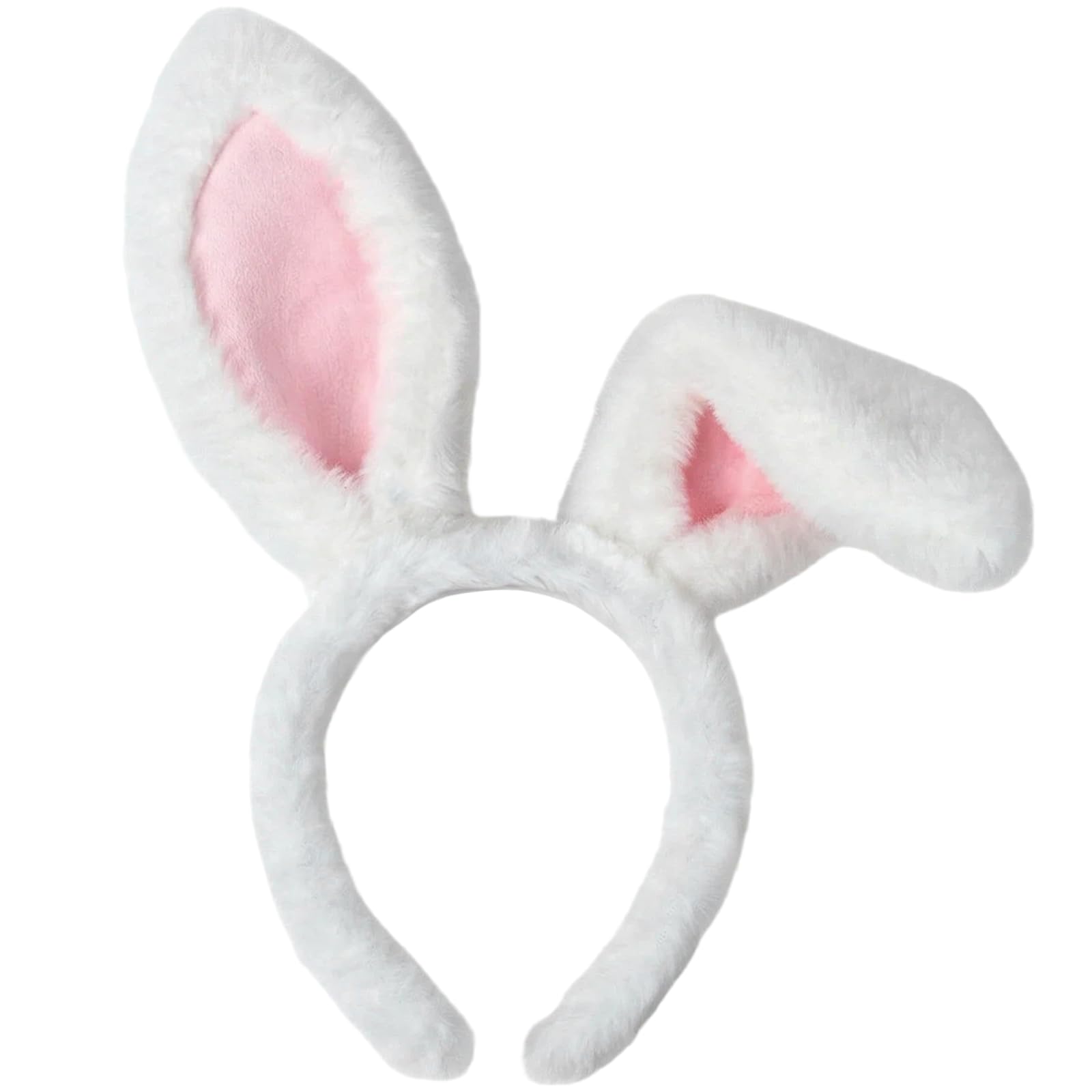 SIOTMERA White Bunny Ears Headband