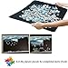 Jigsaw Puzzle Board Mat Smooth Puzzle Plateau Portable Board with Puzzle Dustproof Cover Movable Jigsaw Puzzle Mat up to 1000 Pieces by Ditome