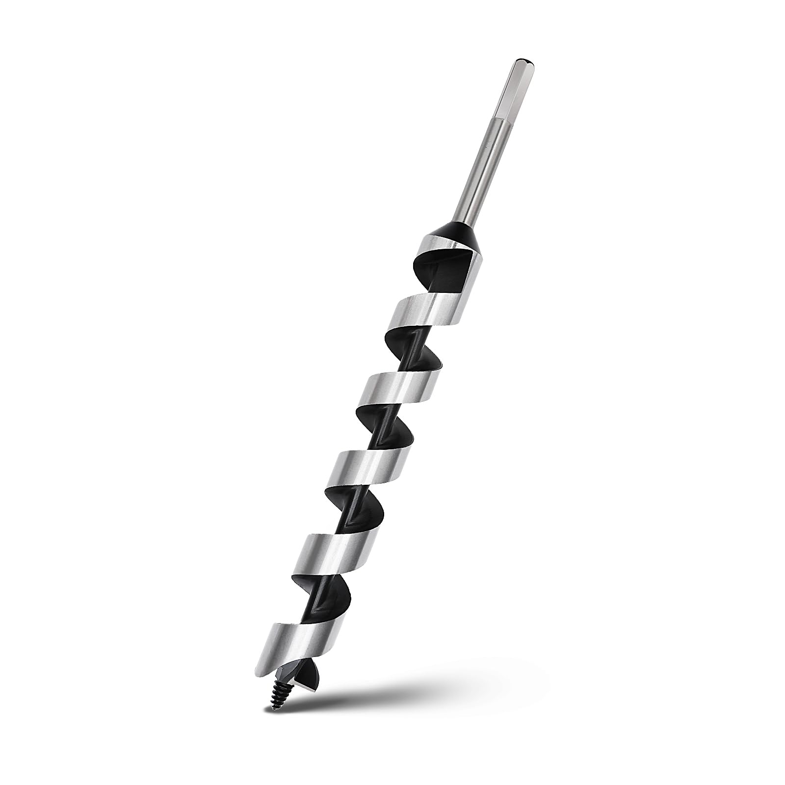 1-3/16 inch x 13.8 inch Auger Drill Bit for Wood,30mm x 350mm Hex Shank Ship Auger Bit for Soft Hard Wood, Plastic, Composite Materials and DIY