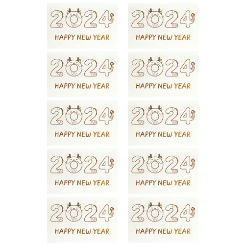 10PCS 2024VÑJ[huYhSO[eBOJ[h