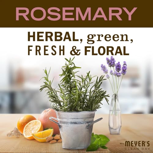 Image of MRS. MEYER'S CLEAN DAY Liquid Dish Soap, Rosemary Scent, 16 ounce (Pack of 6)