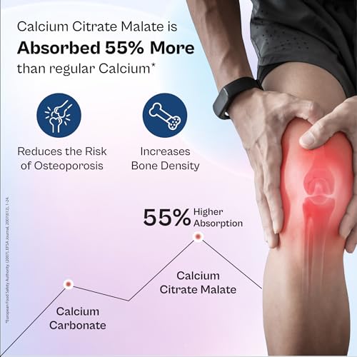 Image of Tata 1mg Calcium Magnesium Zinc Tablets | With Vitamin D3 600 IU, K2-7, B12 & Folic Acid | Hadjod & Black Pepper Extract | Bone & Joint Support Supplement for Adults | 60 Tablets