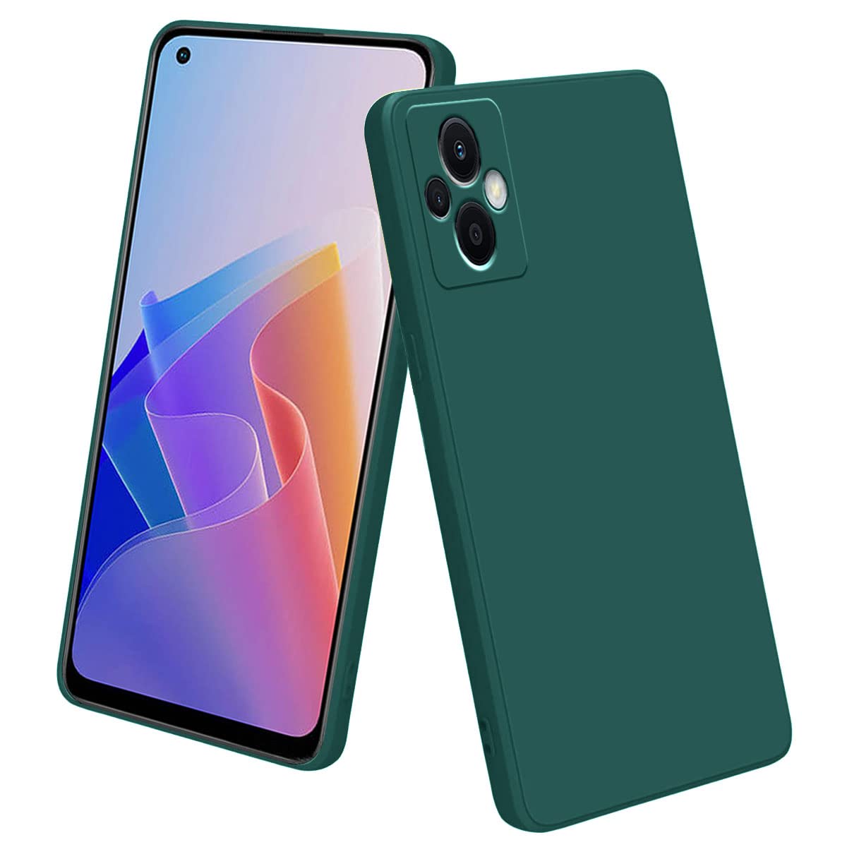Oppo F21 Pro 5G Case - Silicone Blue -9