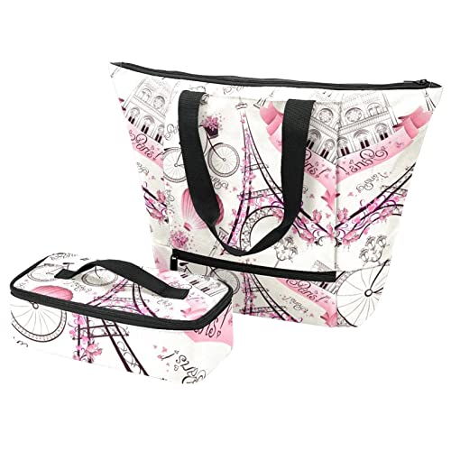 Grand sac fourre-tout boîte à déjeuner légère et sacs isothermes école