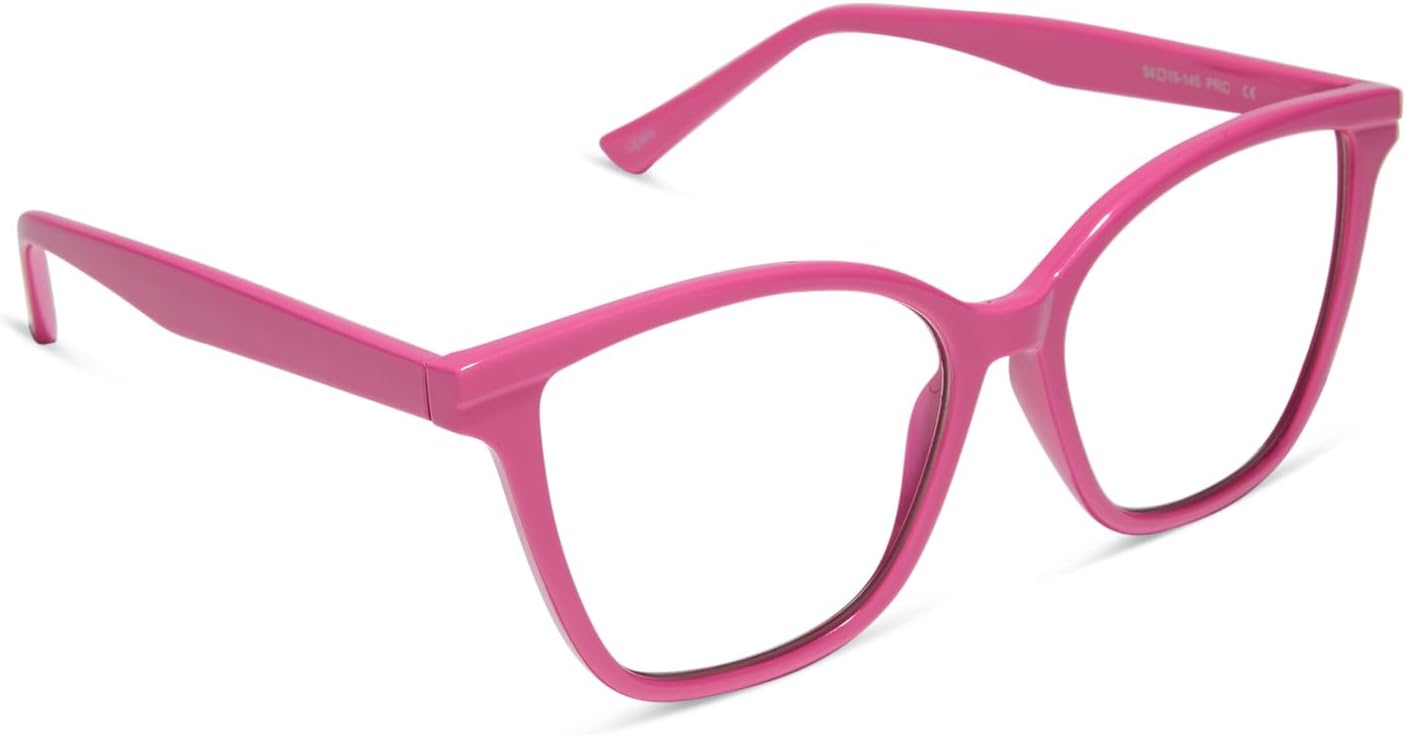 DIFF Leah Reading Glasses | Blue Light Blocking Oversized Readers | Lightweight Rectangle Designer Frames - Image 5