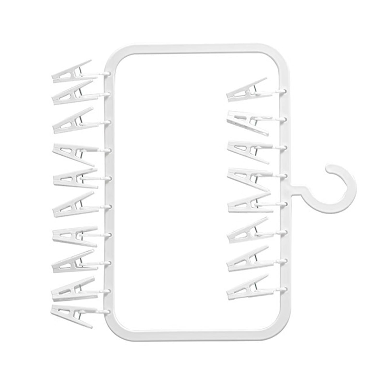 LiRRvb Multi Layer Hanging Rack Clothes Hanger Portable Clothes Hanger for Efficient Drying and Storage of Small Garments Socks Drying Rack