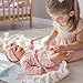 BABESIDE Reborn Baby Dolls Sunny - 17Inch Cute Soft Vinyl Realistic Baby Doll Poseable Smiling Real Life Baby Dolls with Complete Accessories for 3+ Years Old Gifts