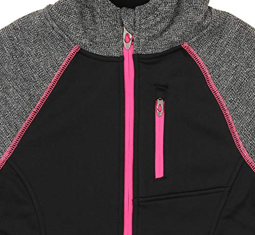 Spyder Girls Youth (7-16) Alayna Full Zip Sweater Hoodie, Polor Marble Large (12-14)3
