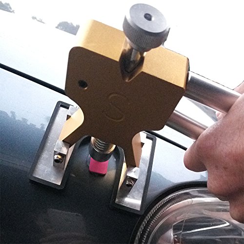 Hiyi Auto Body Work Paintless Dent Removal Tools 51Pcs Hail Damage Repair Kits Bridge Puller Slide Hammer Dent Lifter Glue Puller 24Pcs Tabs Tap Down Glue Gun Glue Sticks Hand Diy Repair Tools #TOP6