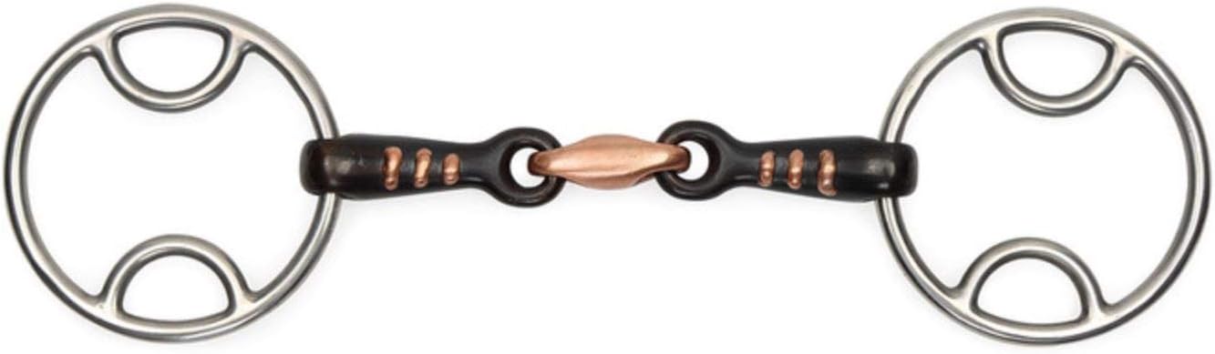 Shires SWEET IRON BEVEL BIT with RAISED RIBS