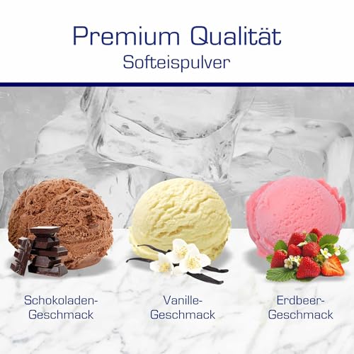 INDIGOS UG - 333g Vanilleeispulver - Vanille - individuell personalisiert mit Foto und Wunschtext - Geschenk - Fotoidee für Softeis Maschine und Kugeleis – Bild 4