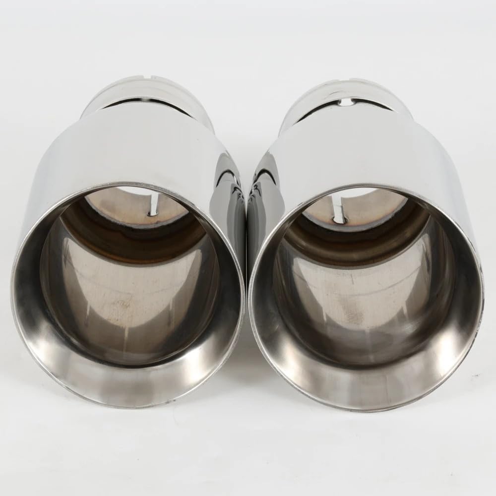 Vehicle Silencer Pasuje do BMW Benz AUDI akcesoriów samochodowych VW Końcówka wydechu/rura tłumika ze stali nierdzewnej Tłumik do Samochodu(IN 51MM OUT 114MM)