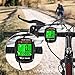 Bike Computer with Solar Energy Bicycle Speedometer and Odometer Wireless Waterproof Cycling Computer LCD Backlight Automatic Wake-up & Multi-Functions