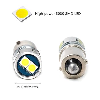 Hi-STA  BA9S LED 白色 24V 80個 24V専用 BA9s LED 24連 ホワイト 無極性 G14 6000K-6500K