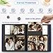 Popotop Photo Album 4x6 300 Pockets with Leather Hardcover Cover, Small Photo Album Holder Book with 50Pcs Pages for Family Travel Wedding Baby Gifts