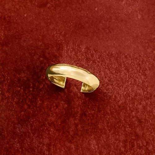 Ross-Simons Pure Collection 14kt Yellow Gold Wide Adjustable Toe Ring2