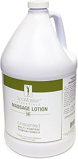 Master Massage Massage Lotion, 1 Gallon Bottle,White