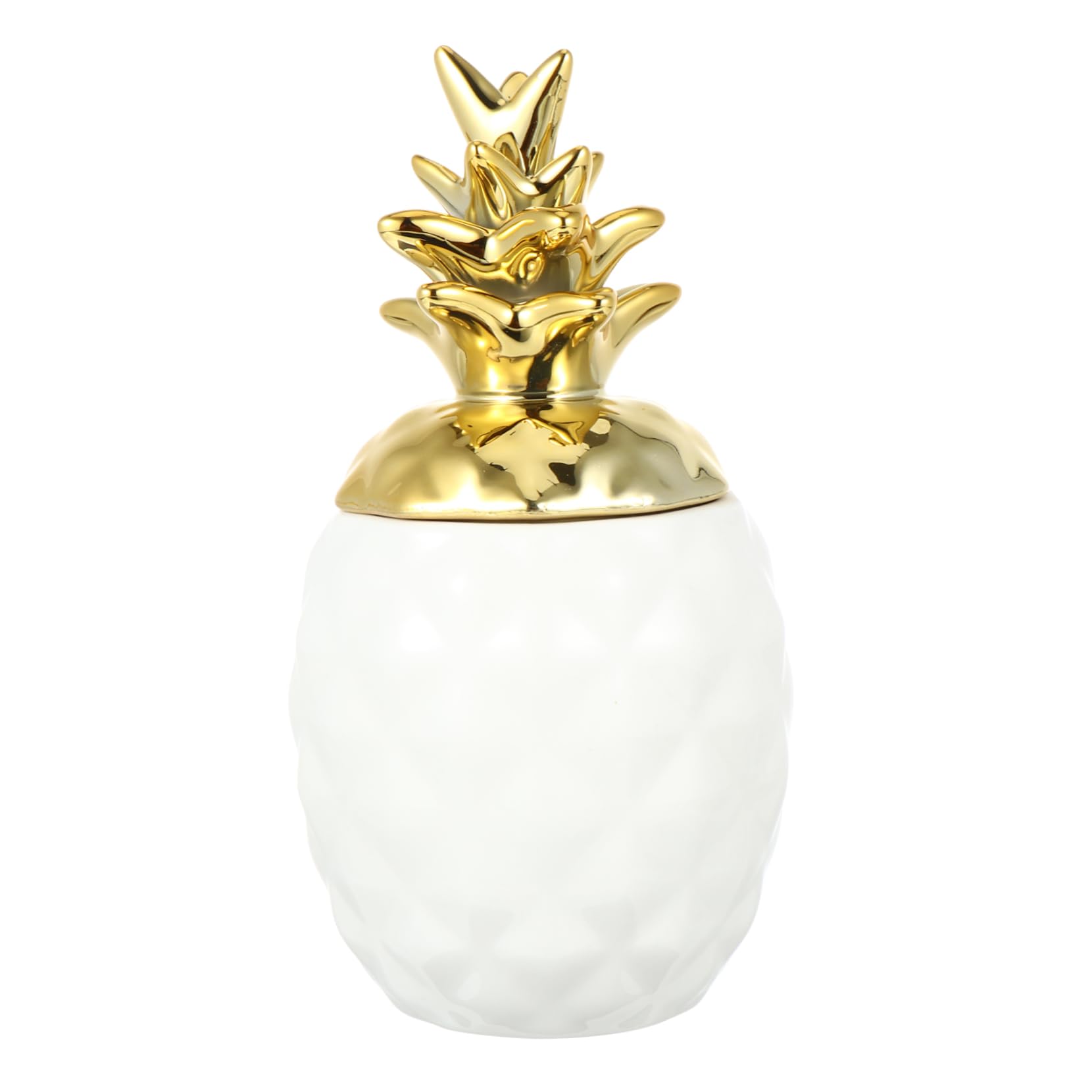 Ornement Ananas Décoratif en Céramique Idée Cadeau Idéale Style Européen