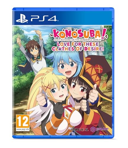 KonoSuba PS4 jeu vidéo Love For These Clothes Of Desire version PlayStation 4