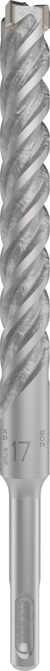 Bosch 1x PRO SDS plus-5X Hammer Drill Bit (for Reinforced concrete, Concrete, Ø 17,00 mm, Professional Accessory Rotary Hammer Drill) — image 1