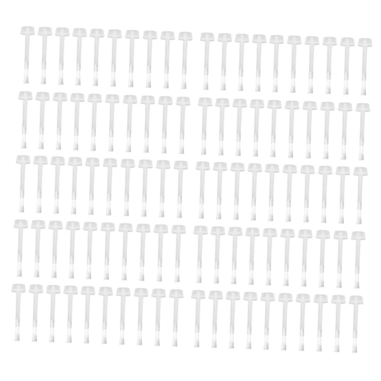 Healvian 3 Set Di Pennelli Per Unghie Di Ricambio Con Setole Morbide Set Di Strumenti Per Manicure Per Applicatore Per Unghie Liquide 400 Pezzi*3